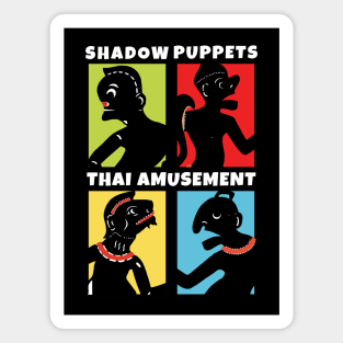 Shadow Puppets Magnet